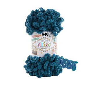 Alize Puffy - lana afelpada, muestra de color