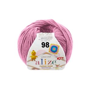 Alize Cotton Gold Hobby - muestra de color