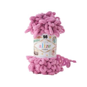 Alize Puffy - lana afelpada, muestra de color