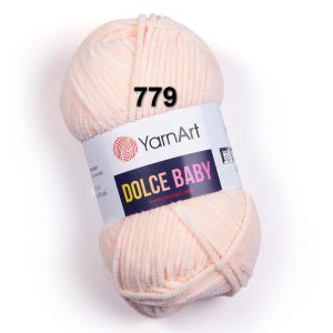 YarnArt Dolce Baby - hilo de felpa, muestra de color
