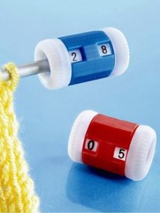 Contador de puntos para agujas de tejer