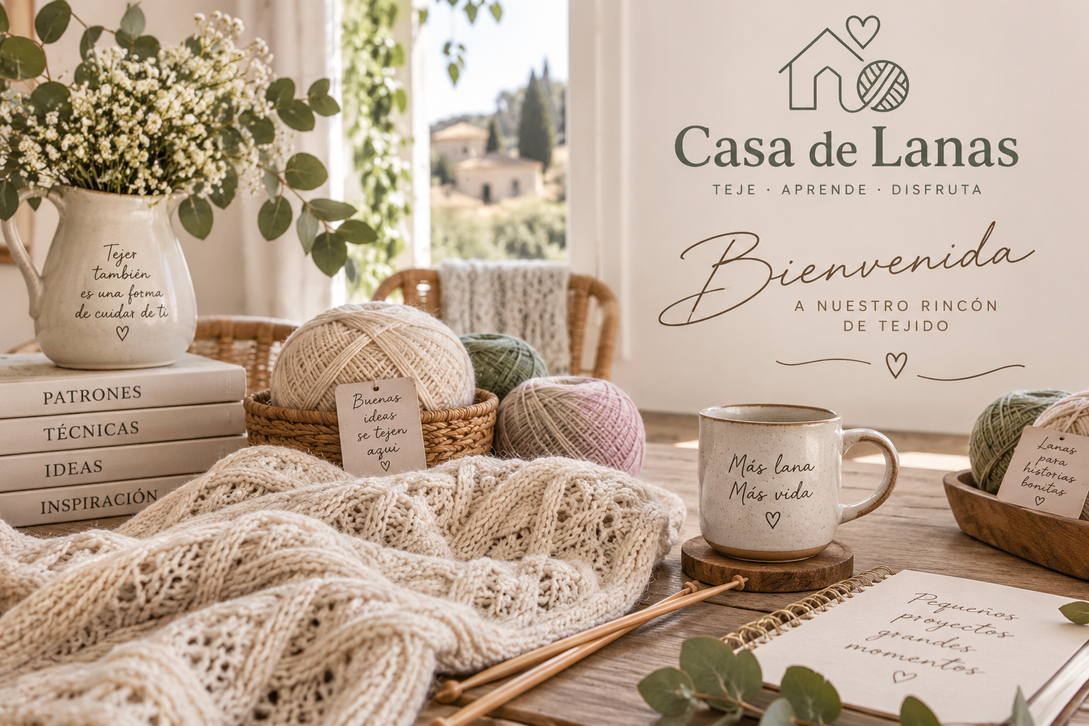 Casa de Lanas - Bienvenida a nuestro rincón de tejido